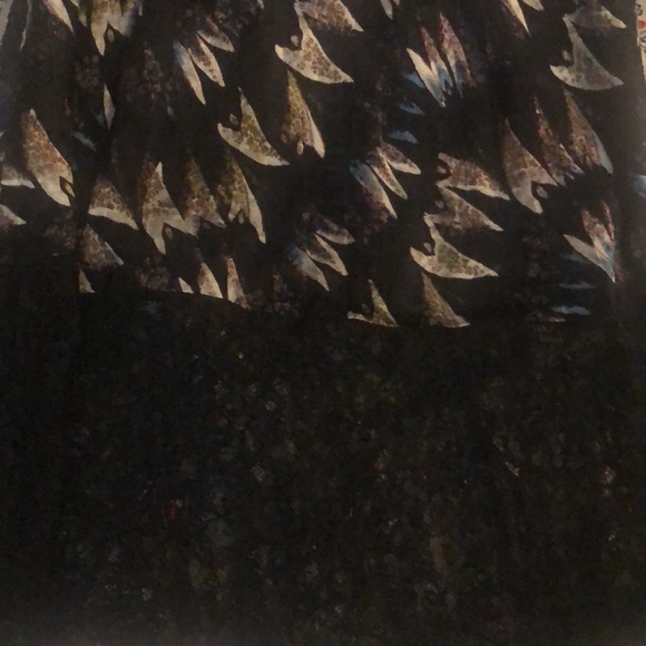 DVF Margarit Dress Army of Hearts Wild Rose/Black Print Silk Dress (Look 7) - Picture 14 of 16